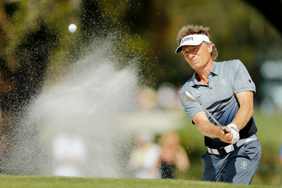 The clubs Bernhard Langer used to win the Oasis Championship Golf